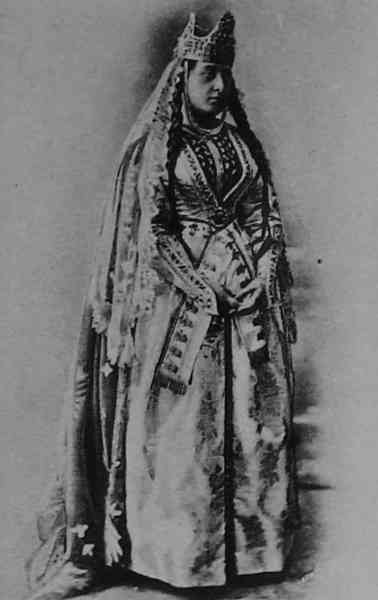 Armenian woman in ceremonial dress