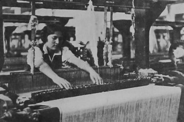 Weaving factory in Erevan