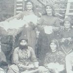 Armenian women working the cotton