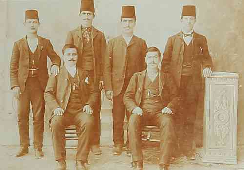 Armenian men – Sebastia 1910