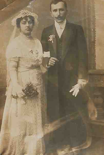 Newly married couple – Constantinople 1914