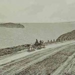 The lake and the island of Sevan in 1898