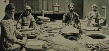 The making of lavash – 1906