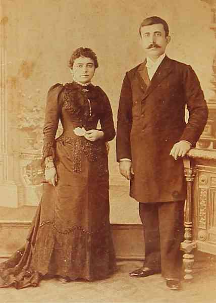 Armenian couple – Constantinople 1900