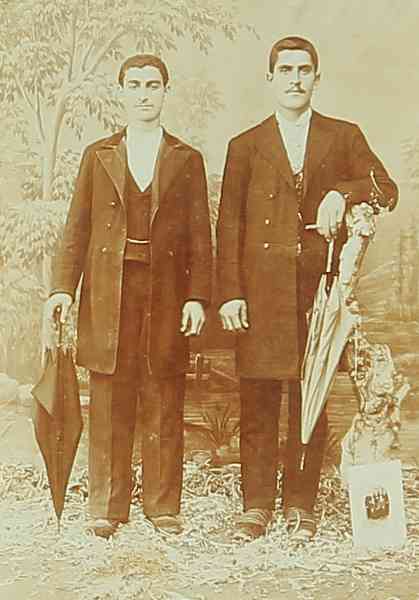 Armenian men – Sebastia 1909