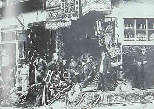 Tiflis 1897 – Carpets shop