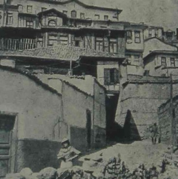 Ankara an old street – 1937