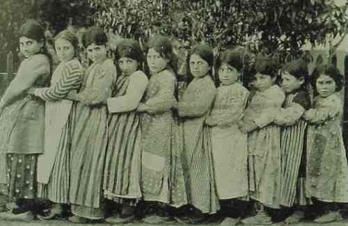 Armenian schoolgirls