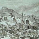 Drawing of the town of Garin