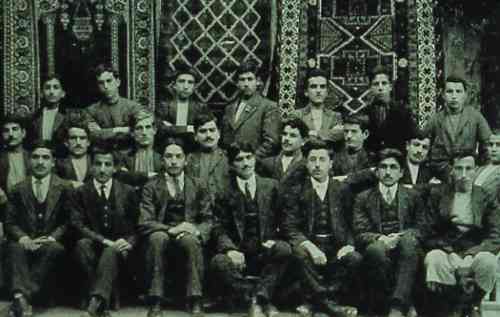 Group of Armenian men from Adana