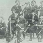 Group of fedayeen (partisans) in Kesaria