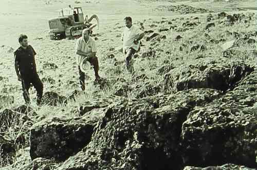 Removal of stones near Ashtarak