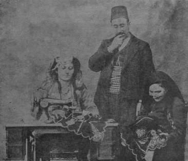 Mr and Mrs Ghazar Dabbaghian in Severag – 1910