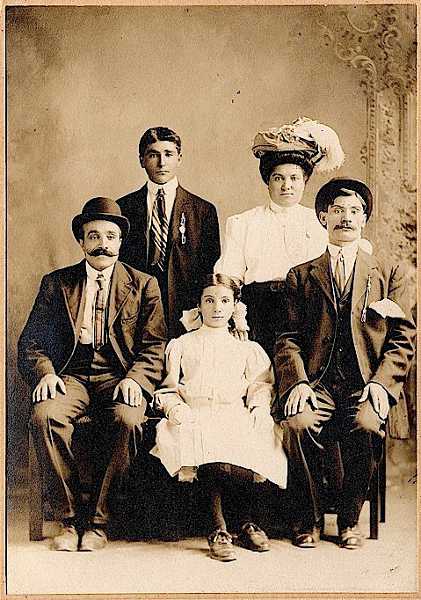 Sarkis, Bahar and Zaruhi Malkasian – Whitinsville 1910