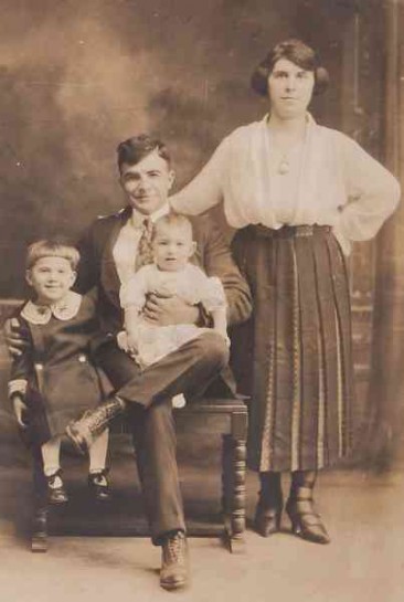 Unidentified Armenian family in the USA