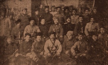 Armenian volunteers with General Antranig and Vahan Tcheraz