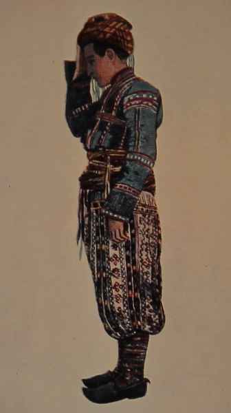 Armenian costume of Sasun