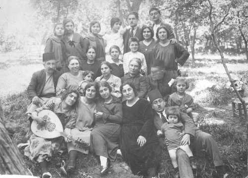 Armenians from Kharpert having a picnic in Lebanon – 1923