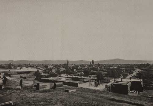Gyumri from the Armenian cemetery