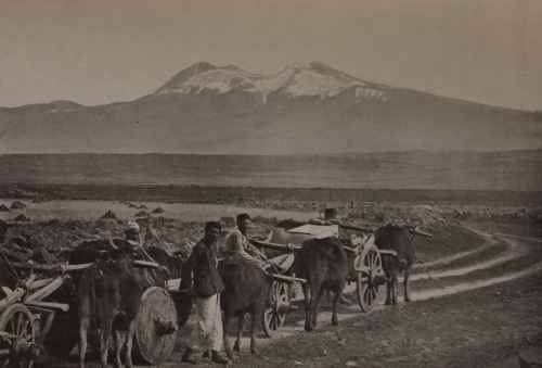 Aragats from the Shirak plain