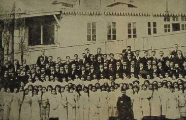 Komitas Vartabed’s voice choir – 1914 Constantinople