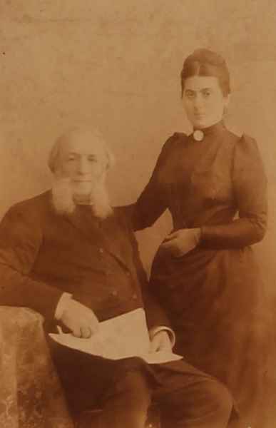 Ayvazovski with his wife – 1887