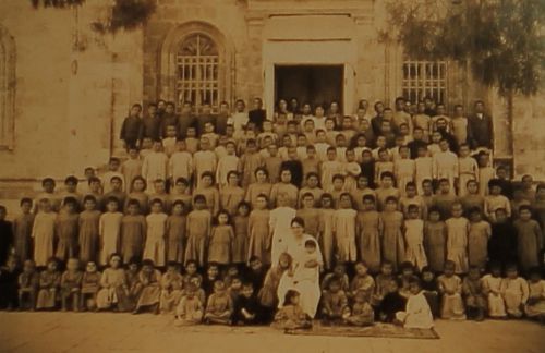 Armenian orphans in Jerusalem