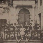 Getronagan pupils with Miss Koharig Diradourian in 1931