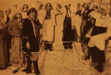 Young dancers of the Melkonian College