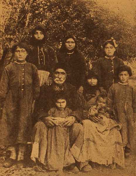 Armenian family from Dzovk