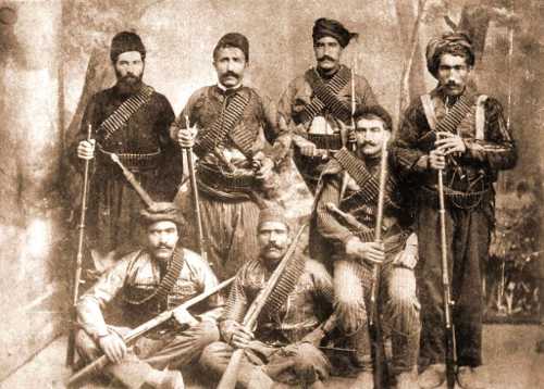 Serope Aghpure Pasha’s Armenian Fedayee squad in Mush – 1899