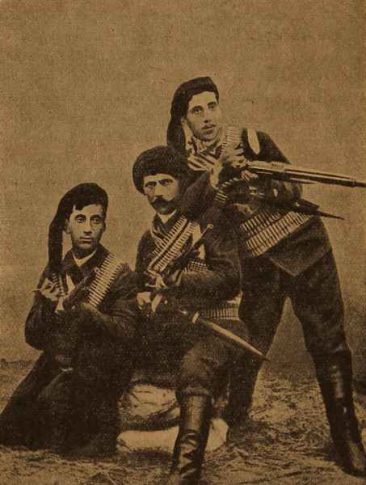 Fedayee (partisan) Serop Vartanian and his sons