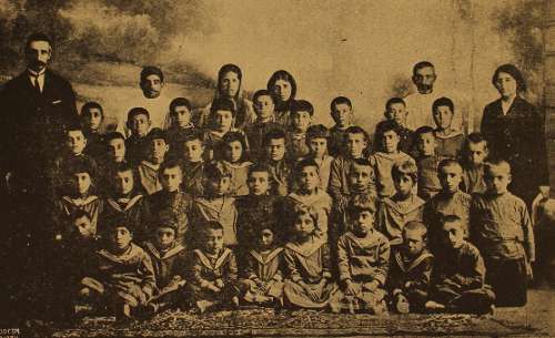 Kars Armenian orphans in Gyumri