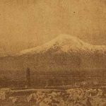 Ararat mountain, from Eastern Armenia