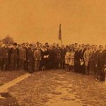 Remembrance ceremony at the Armenian volunteers cemetary - 1930