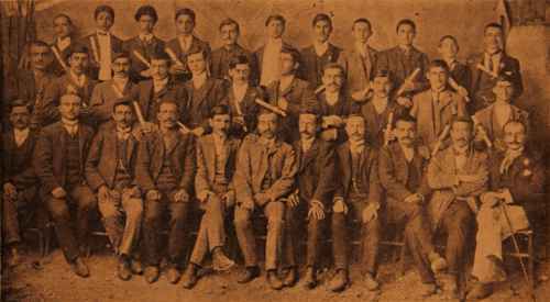 Teachers and Sunday school graduates, Lusaper organization – Sebastia (Sevaz) 1910