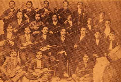 Music group, Aramian college of Sebastia (Sevaz) – 1913