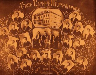Graduates, Aramian college of Sebastia (Sevaz) – 1914