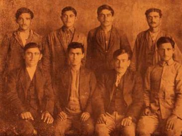 Ayntab fedayeen (partisans) from Sebastia (Sevaz) – 1920