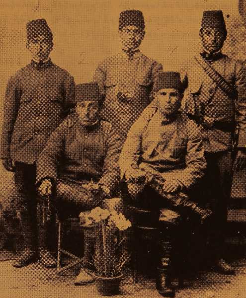 Armenian soldiers during the Balkan War – Edirne 1912
