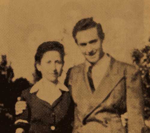 Mrs Parantsem Der Asdvadzadurian and her son Dr Alexander – Venice