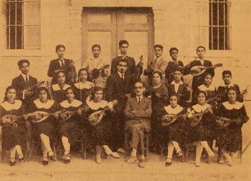 Music group, Surp Nshan mixed College – Beirut