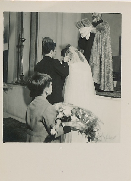 Anahid and Antranik Balian wedding – 1946