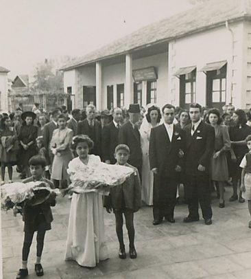 Anahid and Antranik Balian wedding – 1946