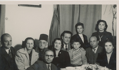 Arshag Kaloustian, Anahid Balian, Kazanjian family – 10 February 1952