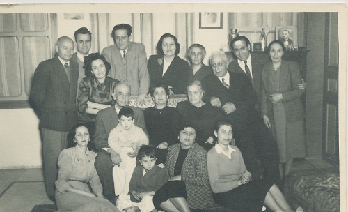Arshag Kaloustian, Balian, Zarmanian, Kazanjian families – 1952