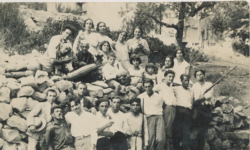 Anahid Kaloustian and relatives – August 1929