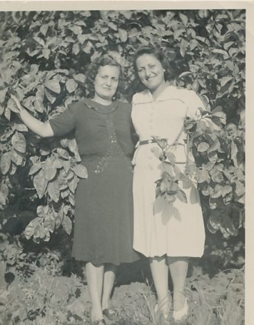 Krikorian family’s orange grove, Yeranig and Arpi aunts – 30 August 1941