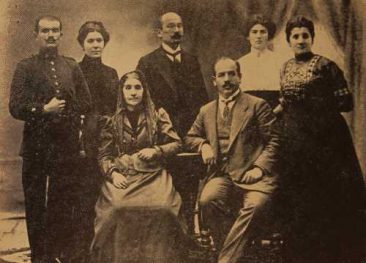 Armen Garo (Karekin Pasdermadjian) and his family