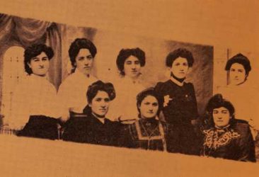Armenian teachers of the American Missionary School for Girls in Garin – 1909